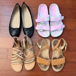 Girls size 4 shoes bundle